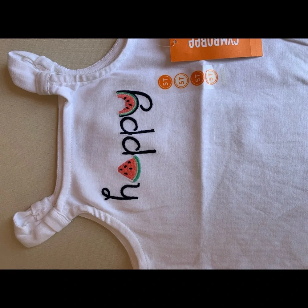 Gymboree Hello Happy 2 piece‎ Watermelon Outfit 5T